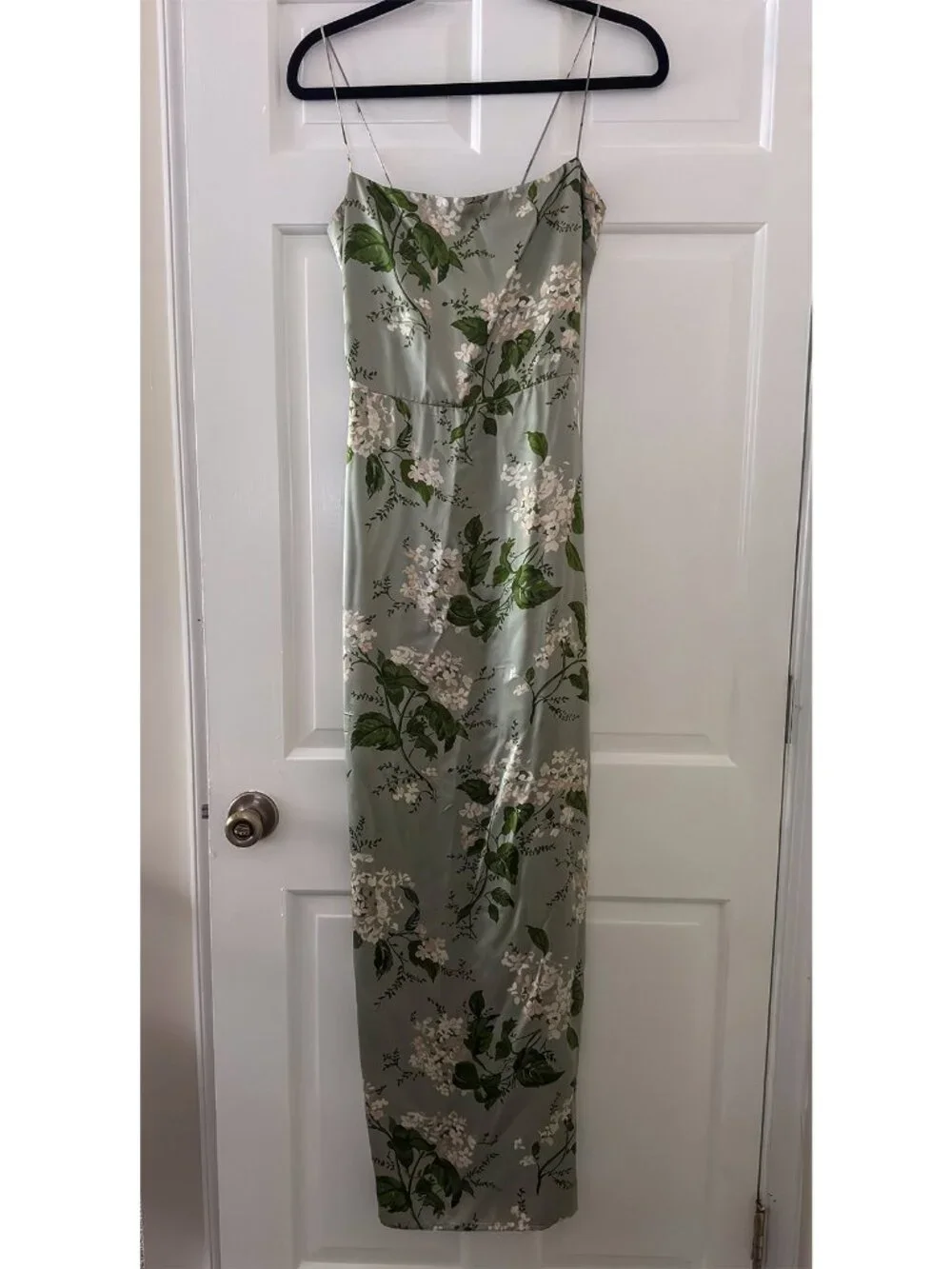 Reformation Frankie Silk Dress - tea garden - Picture 4 of 6
